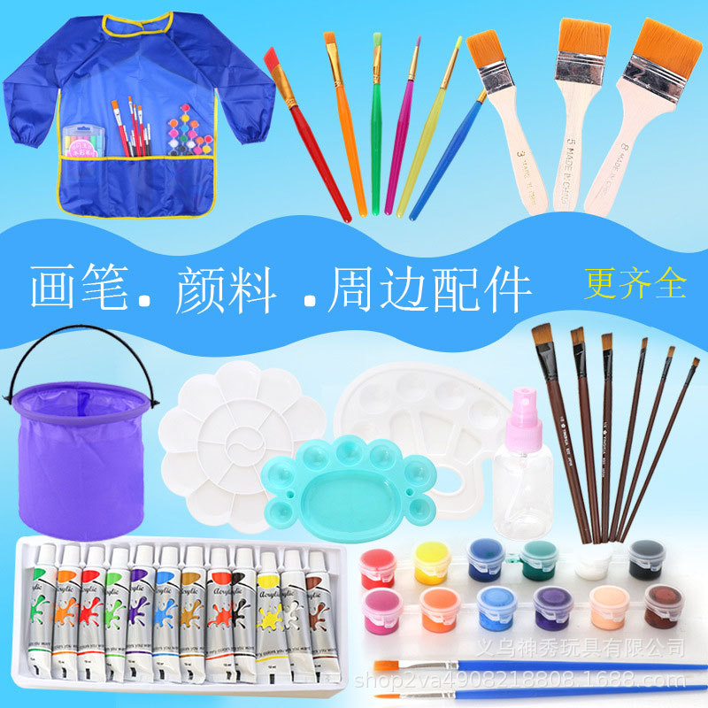 Gouache pigmento pintura pluma cubierta acuarela pintura al óleo pintura acrílica para estudiantes arte cepillo gancho pluma botella de inyección de tinta