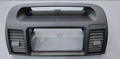 Automotive air conditioning: Central Control Vent Interior Replacement - 2002-2007-toyota-camry-air-conditioning-main-air-outlet-silver-black
