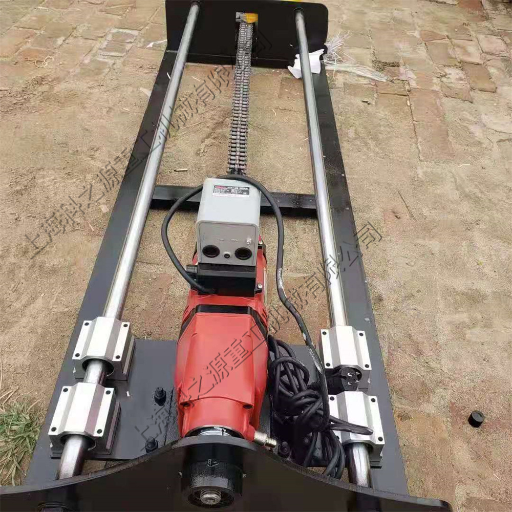 液压行走公路水平打眼机 3KW地下水平打孔机 打过道眼机器设备