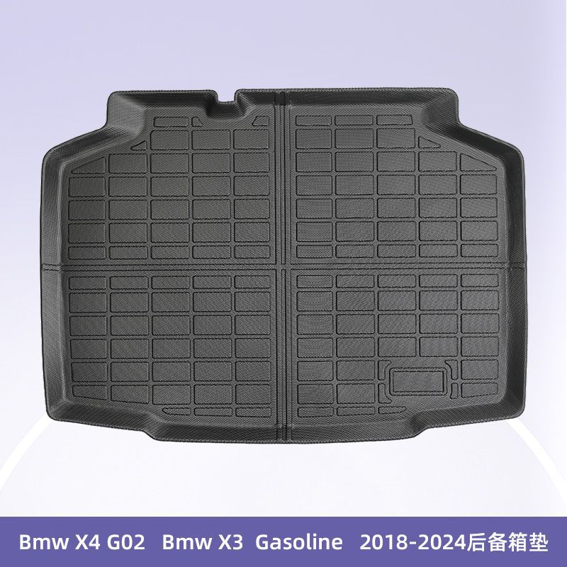 Europa para BMW X4 G02 / X32018 - 2024 combustible 3D todo el tiempo material TPE almohadilla de pie de automóvil