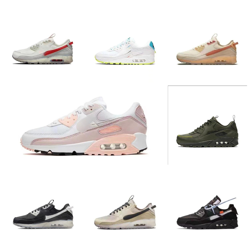 Putian Max 90 Air Cushion Retro Running Shoes Spring and Summer Breathable Shock-cushioning Lightweight sneaker for Men and Women Couple