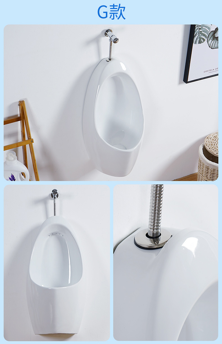 Youdaoplaceholder0 adult and children 's dual-use urinal, ceramic wall-mounted, wall-mounted smart urinal, urinal, bathroom urination undefined