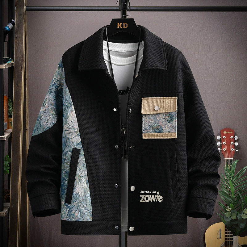 Демисезонная теплая куртка в Oversize