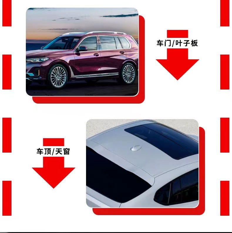 Self-healing tpu invisible car clothing film full body paint protective film matte anti-scratch transparent film for automobile