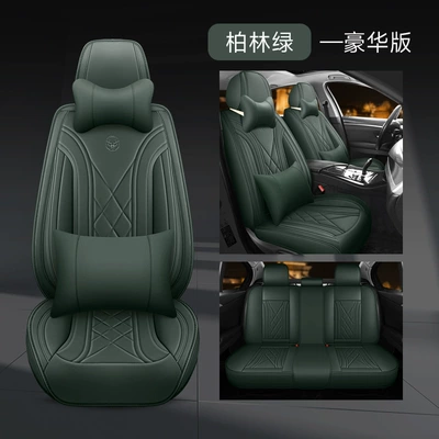 Seat Protective Cover, All-Inclusive Main Driver's: Universal seat cover - green-five-seats-luxury-version-655515