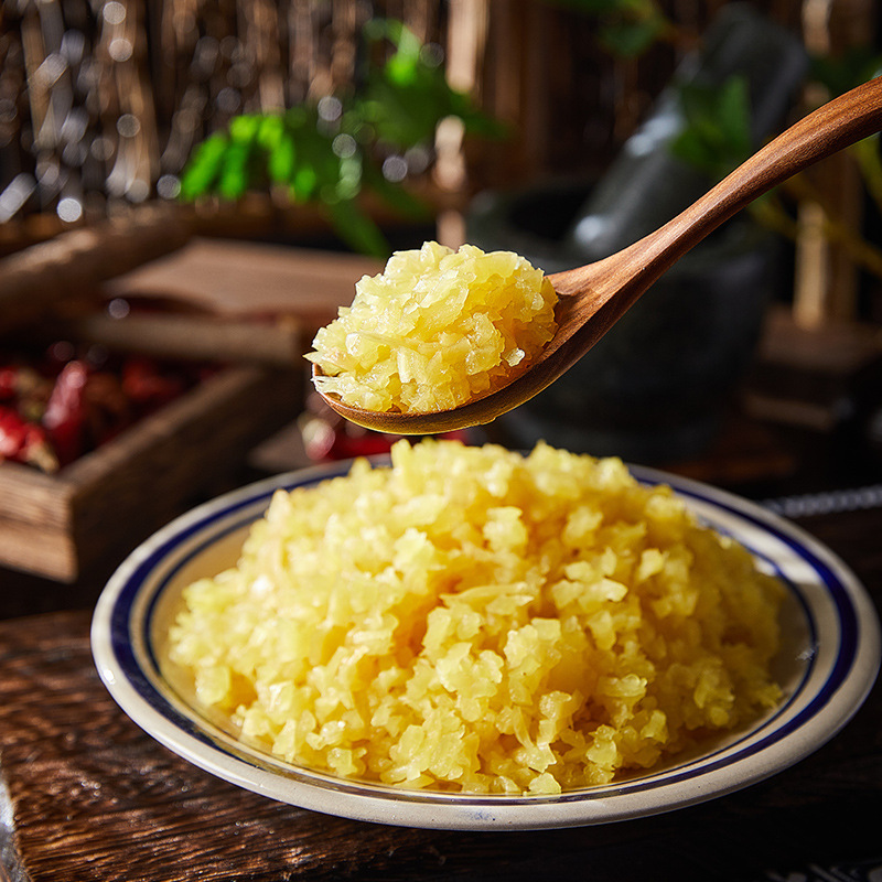 蕭山蘿蔔乾碎蘿蔔丁粒500g 紫菜包飯糰鹹菜下飯菜碎粒丁鹹菜醬菜