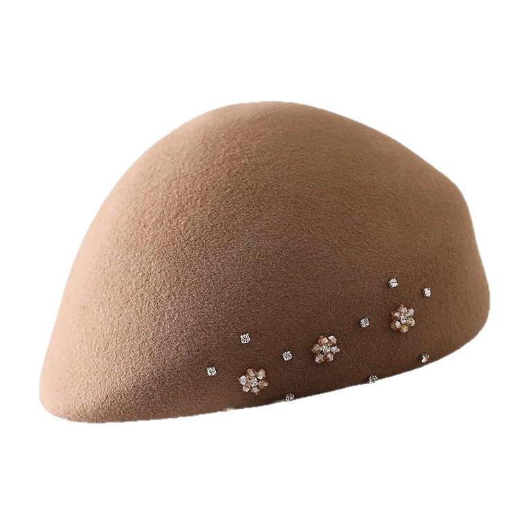 Uldbaret til kvinder vintage efterår vinter kunstnerhue_voghion.com