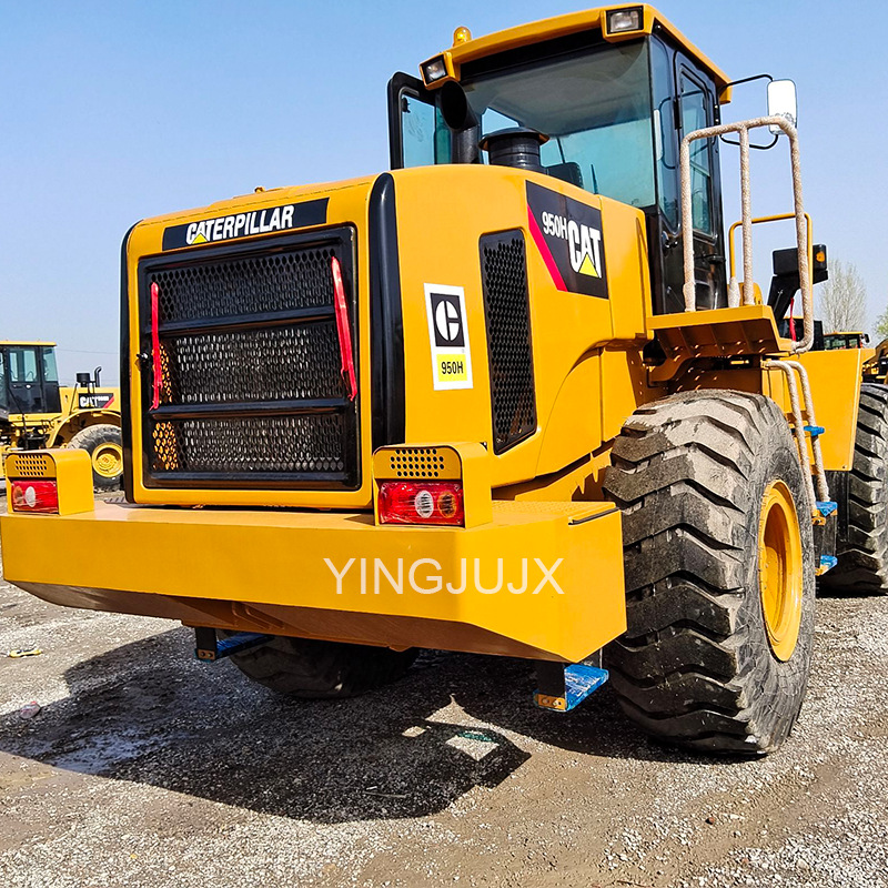 Carter 950H noventa por ciento nuevo 5 toneladas 6 toneladas noventa por ciento nuevo proyecto de construcción Carter 966H carretilla elevadora gran carga en stock image 3