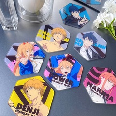 アニメマグネット キッチンチェーンソーマン デコレーションギフト 二次元アクリル冷蔵庫マグネットセット アニメ周辺機器