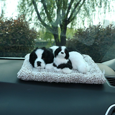 accessories animal car decoration pet – Car ornaments - large-size-border-animal-husbandry-mother-and-son