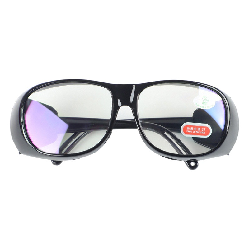 Welder's Welding Glasses Special Protective Anti-Splash Goggles Flat Light Labor Protection Anti-Glare Impact Secondary Welding Glasses