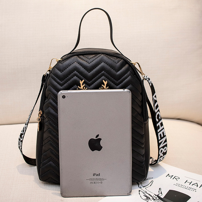 Bolso de mujer 2023 nueva ola bordada borla cinta decorativa mochila bolso de hombro casual