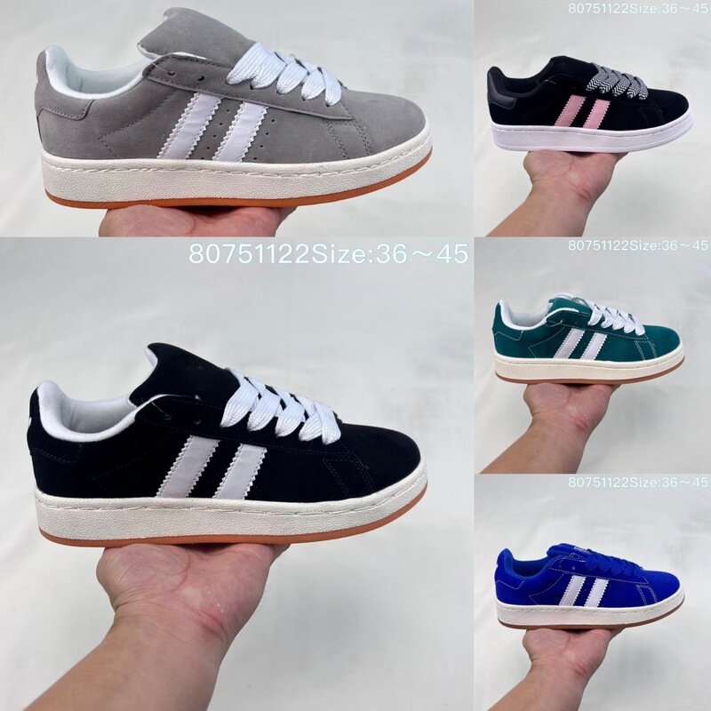 Autumn and Winter New Adidas Running Shoes, Sports and Leisure Campus Men's and Women's Sneakers, Comfortable, Versatile, Wear-Resistant and Fashionable