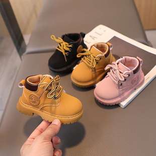 Little Yellow Boots Autum New Baby Shoes Boys Boots Baby Shoes Girls Leather Boots Soft Sole Toddler Shoes