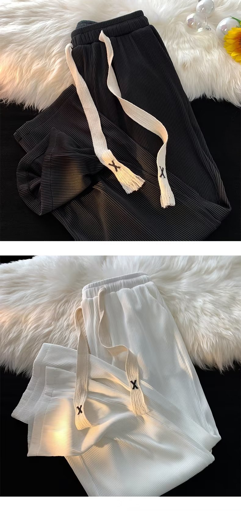 Herren Freizeithose Mit Weitem Bein Lockere Sommerhose Für Herren_voghion.com