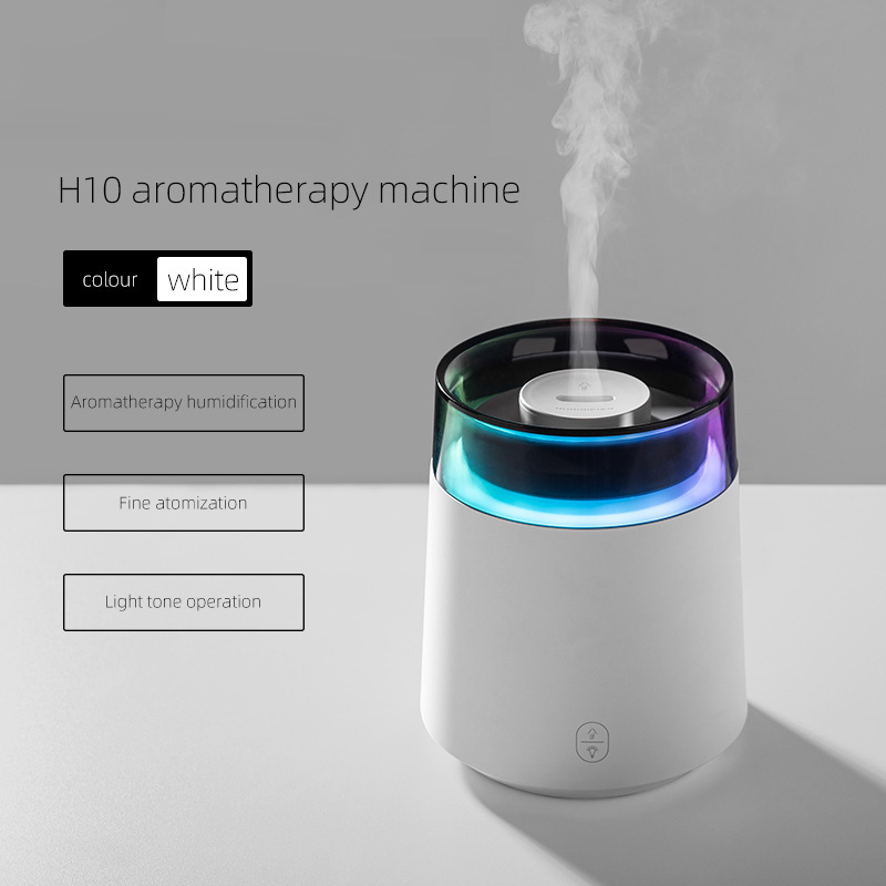 新しい家庭用 150 ミリリットルフレグランスマシン大霧加湿器ポータブルディフューザーカラフルな競馬ナイトライトアロマセラピー|undefined