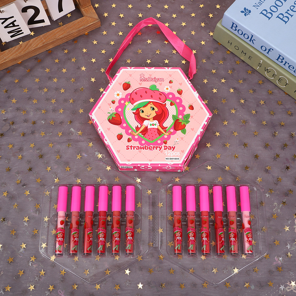Cross-Border Foreign Trade Lip Glaze, Moisturizing Lip Glaze, Easy to Color, Lip Protection, Foreign Trade Popular Moisturizing Lip Oil, Universal Lipstick