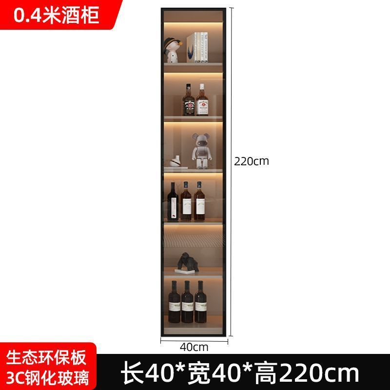 無垢材ワインキャビネットサイドボードハイキャビネット収納キャビネット壁一体型玄関キャビネットホームレストランリビングルーム収納キャビネット|undefined