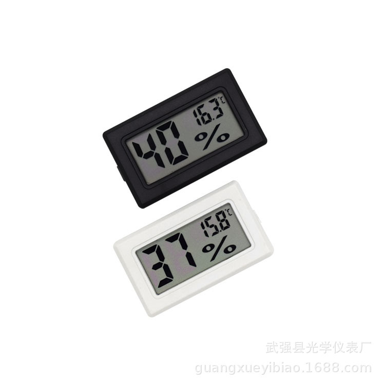 Fy-11 Fy-12 Embedded Digital Temperature and Humidity Meter Crawling Pool Thermometer Pet Temperature and Humidity Meter
