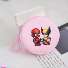 死侍与金刚狼Deadpool and Wolverine毛绒钱包多巴胺男女零钱包