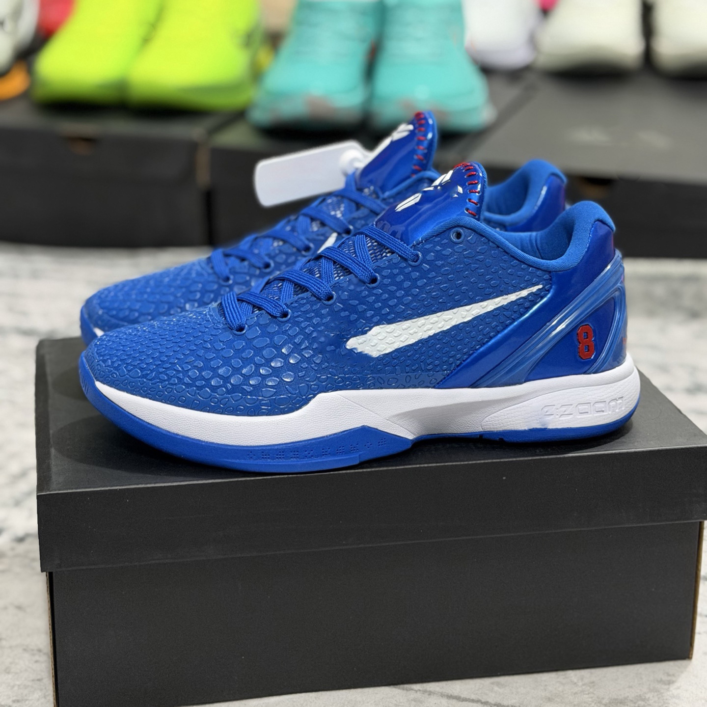 Zapatillas de Baloncesto Kobe 6 de Caucho, Transpirables, Antideslizantes y con Amortiguación para Deporte