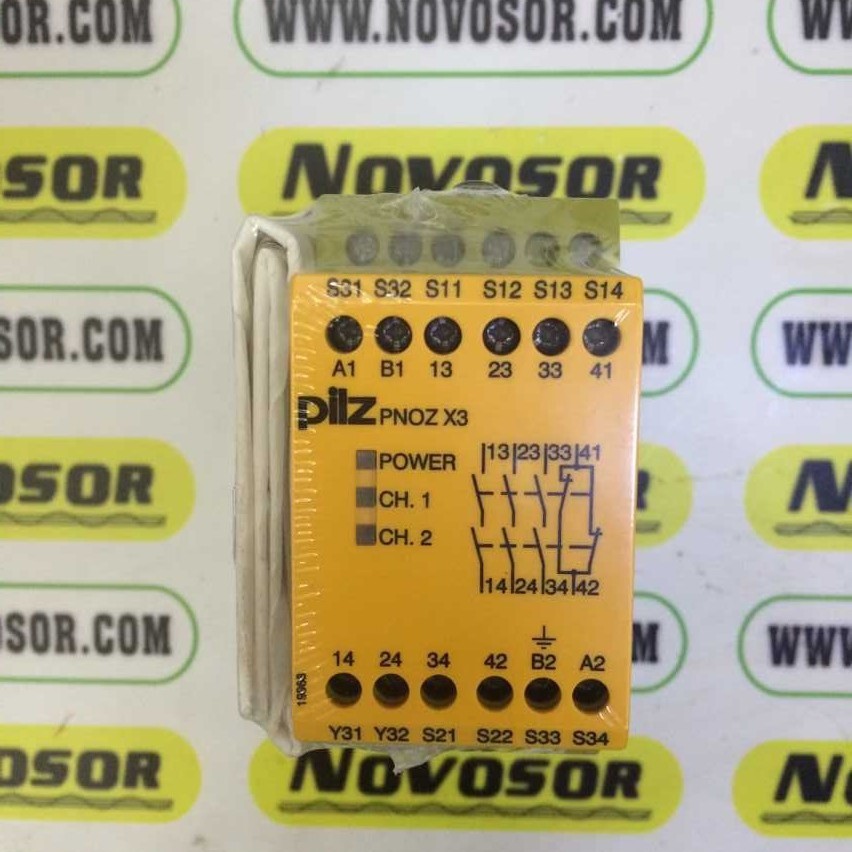 继电器pilz 774310 pnoz x3 24VDC