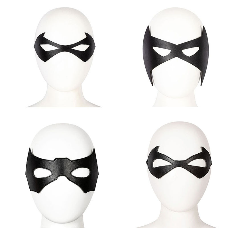 現物ハロウィーン道具舞踏会黒マスク多形状児童成人パーティーショーコスプレアイマスク|undefined