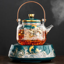煮茶器茶具套装玻璃壶网红家用全自动蒸汽炉烧水壶电陶炉厂家直销