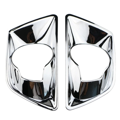 Suitable for Ford 13 wing bo all-inclusive front fog lamp frame (rui titanium model) car exterior modification (Light frame)