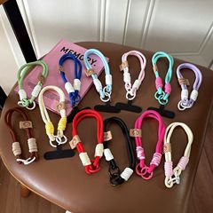 彩色涤纶编织绳 diy手工饰品配件手机串珠绳钥匙扣挂件绳材料包
