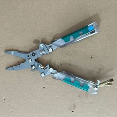 多功能家用剥线钳电工专用尖嘴钳带测电拔线剪线折叠电笔剥线钳