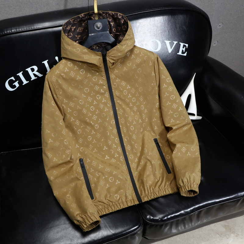 European station light luxury men's clothing fat spring coat men's casual men's jacket hooded loose large top fashion