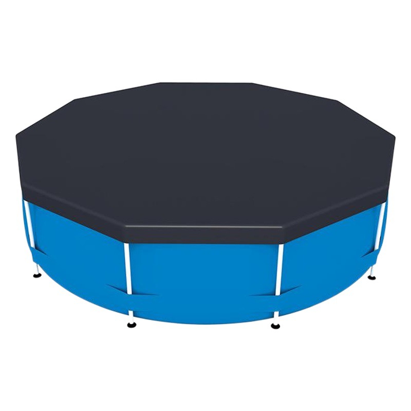Swimming Pool Cover Cloth, Thickened Pe Woven Tarpaulin, Waterproof Rain Cover, Dustproof Cover, Ground Cloth, Mat for Round and Square Pools