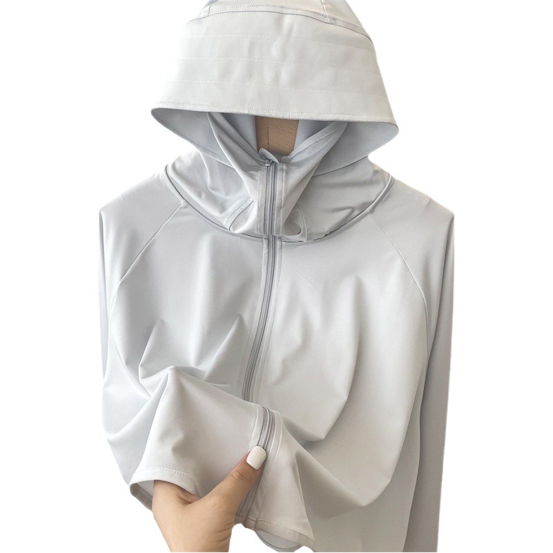 Ropa de protección solar para mujeres verano Delgado al aire libre transpirable versátil protección solar ropa 2023 nueva protección UV ligera upf50