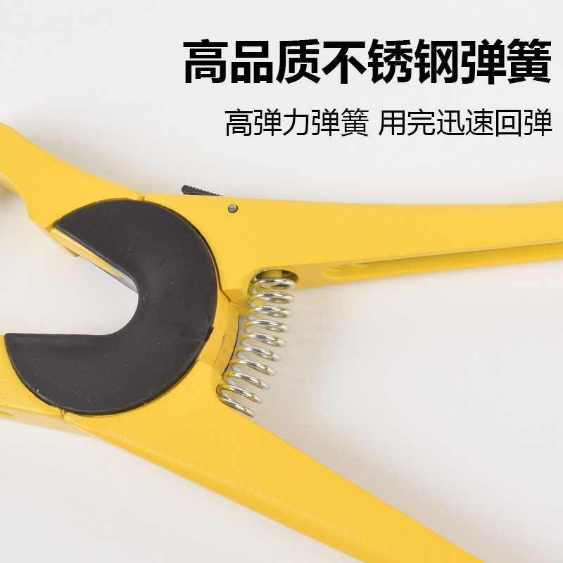 Alicates de etiqueta de oreja de una pieza para ganado Alicates de etiqueta de oreja de una pieza para animales Alicates de etiqueta de oreja de una pieza para perforar alicates de etiqueta de oreja