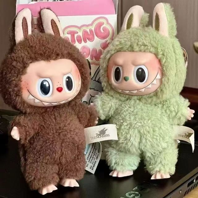 高品质一代泡泡玛特拉布布labubu毛绒玩具盲盒搪胶潮玩礼物娃娃|undefined