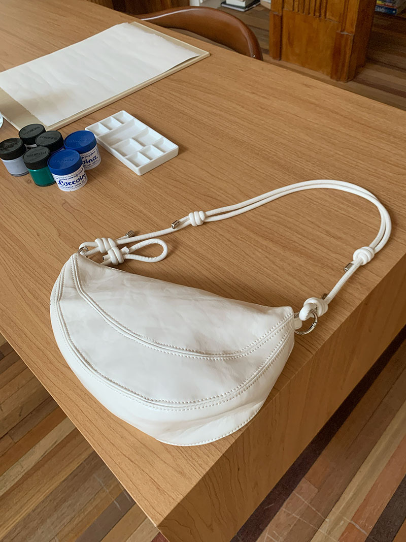 Borsa a tracolla versatile con tracolla a sella ins in stile coreano di nicchia da donna 2024, nuova tendenza e alla moda_voghion.com