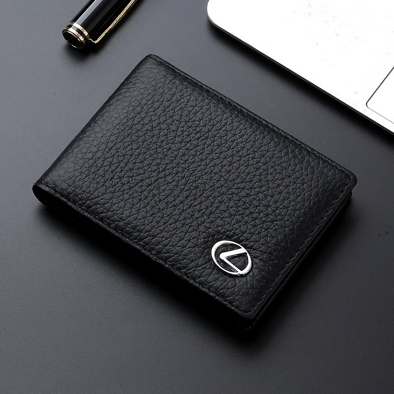 Funda de cuero para licencia de conducir Bolso de tarjeta multifuncional para hombre Cuero de cuero Cubierta de licencia de conducir Cubierta de licencia de conducir para mujer Paquete de identificación de protección integrada