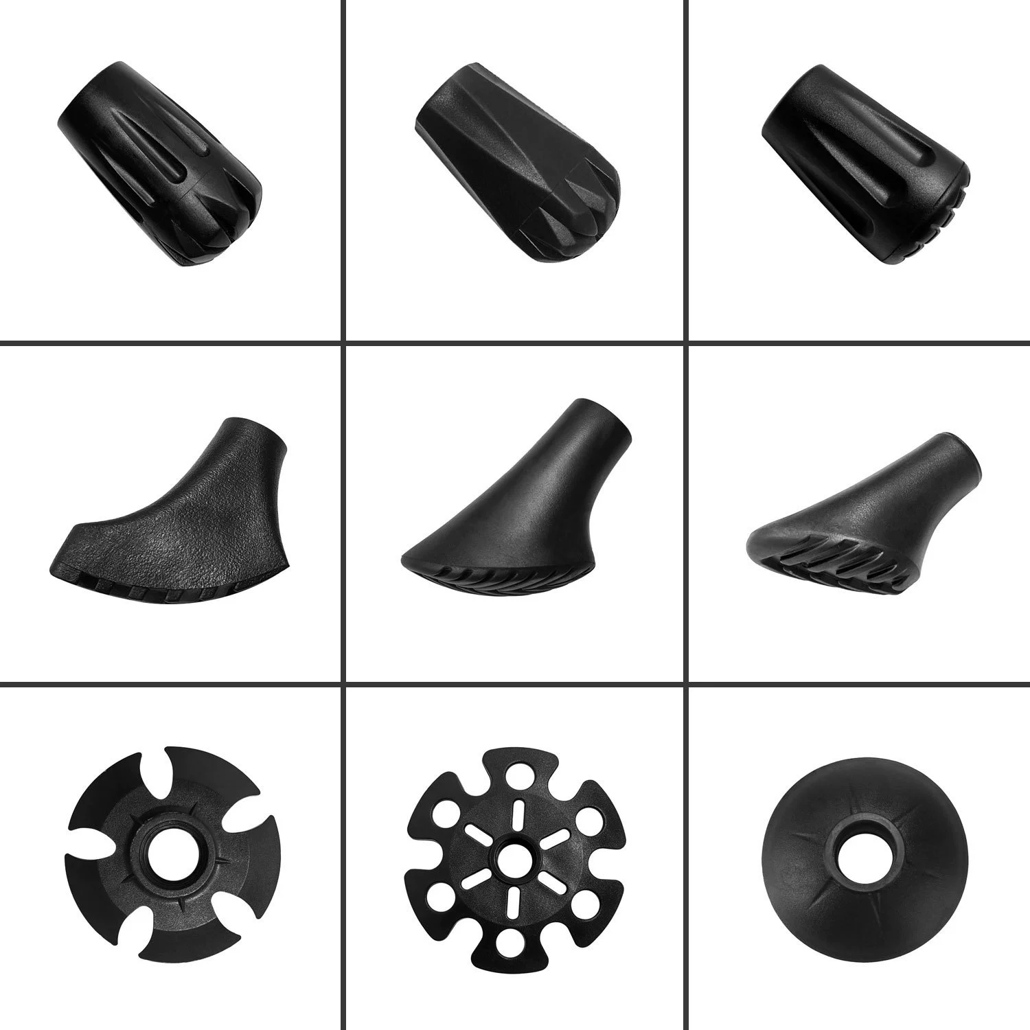 Универсальный Ньюкасл треккинговый палка аксессуары для внешней блокировки TPR Материал ПВХ чехол для ног ягненка копыта