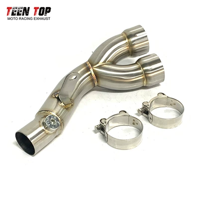 2006-2021 Yamaha Yzf-R6 Motorcycle Modified Stainless Steel Exhaust Drum Middle Section Yoshimura Exhaust (Exhaust manifold) - stainless-steel-back-pressure-drum-middle-section