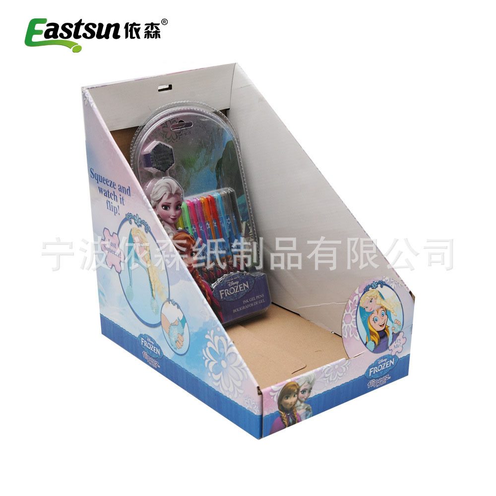 口罩PDQ 纸制展示柜 纸陈列盒 可印LOGO 彩色印刷PDQ