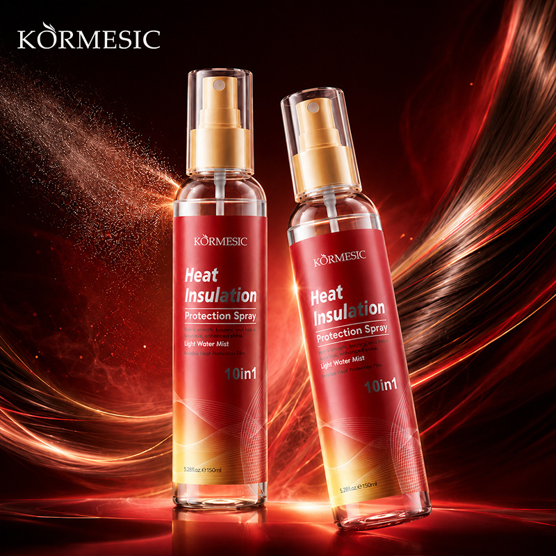 KORMESIC 10-in-1 Hair Heat Protection Spray Cross-Border