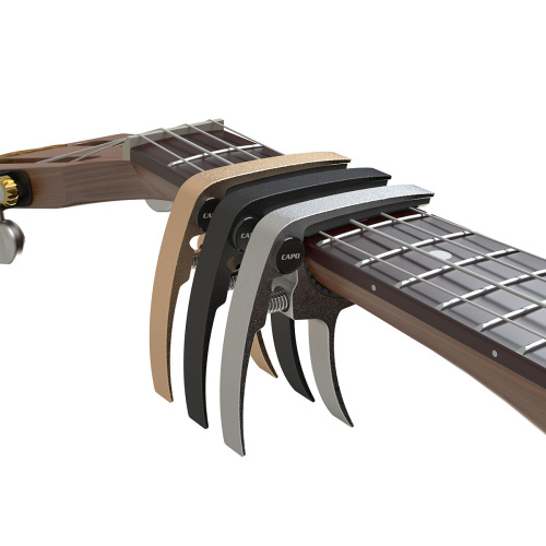 solo ukulele tuning clamp folk classical accessories personalized pitch clamp tuner guitar metal clamp