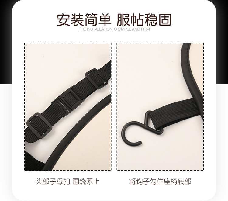 Dachshund Anti-Kick Mat Cartoon Car Seat Back Anti-Kick Mat Car Anti-Stain Mat Anti-Dirt Mat with Storage Bag for Car Interior