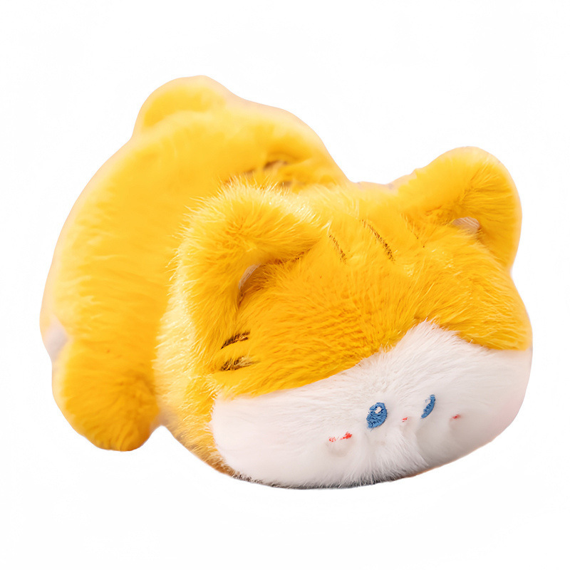 Nuevos productos transfronterizos lindos panda voltear colgantes de animales bolsas de muñecas de dibujos animados bolsas de llaveros juguetes de peluche colgantes lotes image 5