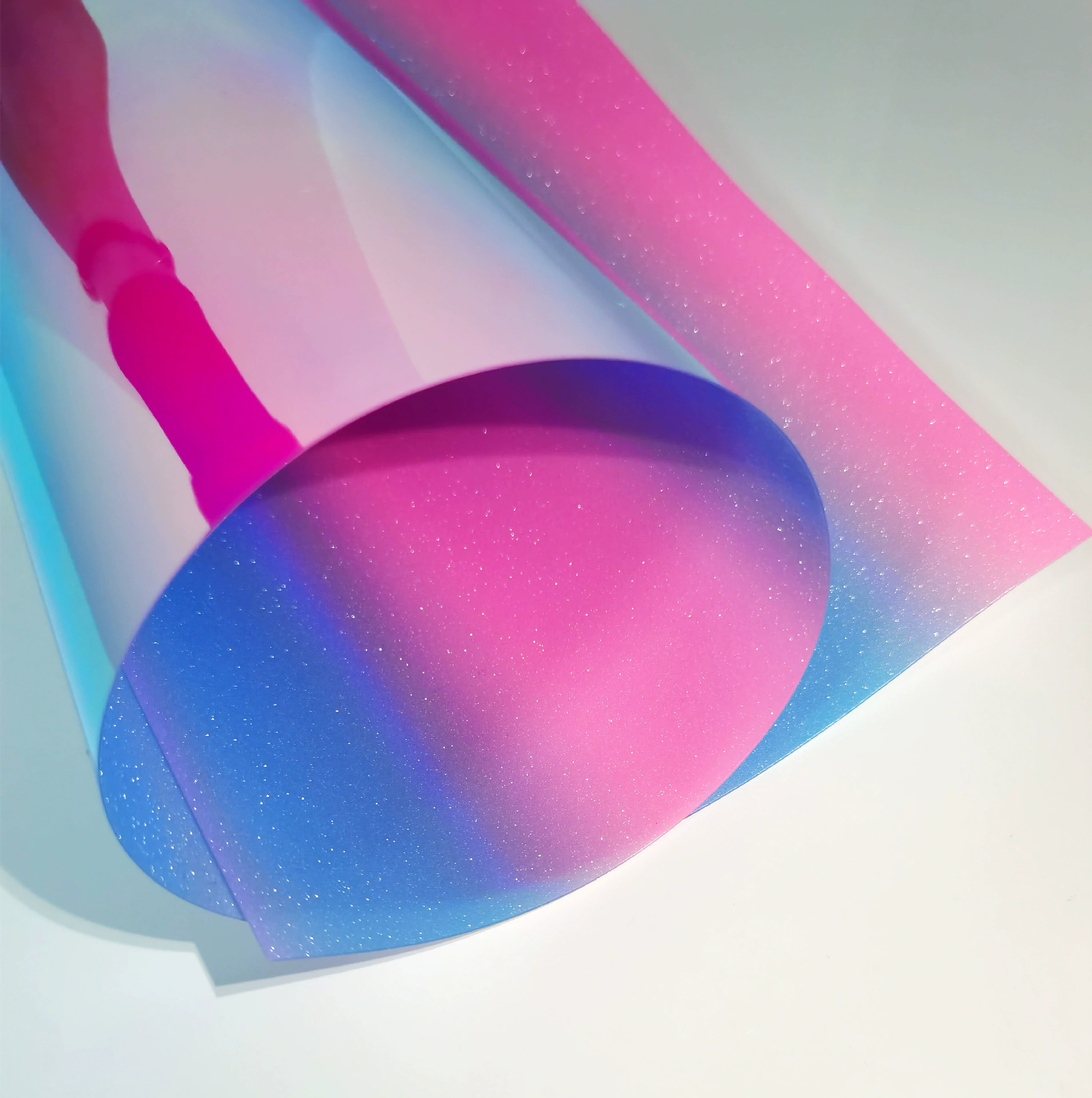 Rainbow Starlight Sicks Rhizopan Star Light Gradient Colorful Flanched Pixel Phantom PET Llee Film Sicks Sickly Package