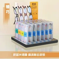 Портативные HD очки Aoshang для пресбиопии из смолы с защитой от синего света, полнокадровые мужские и женские модные очки для пресбиопии с несколькими градусами