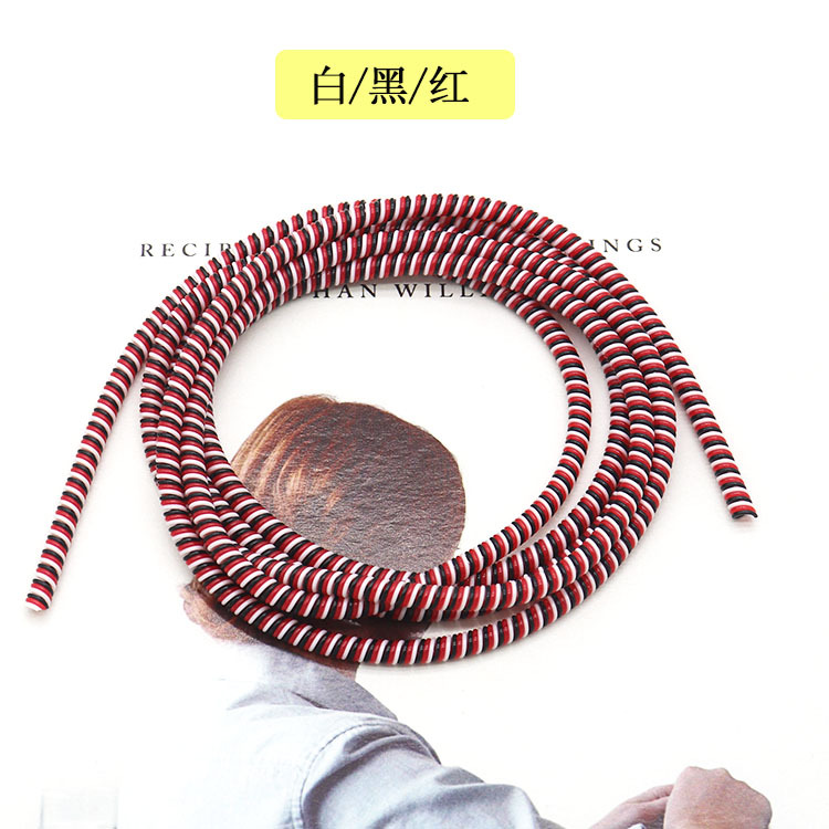 Directo de fábrica 1,4 M tres en uno cable de datos Cable de protección cable de datos manga protectora cuerda de resorte de bobinado