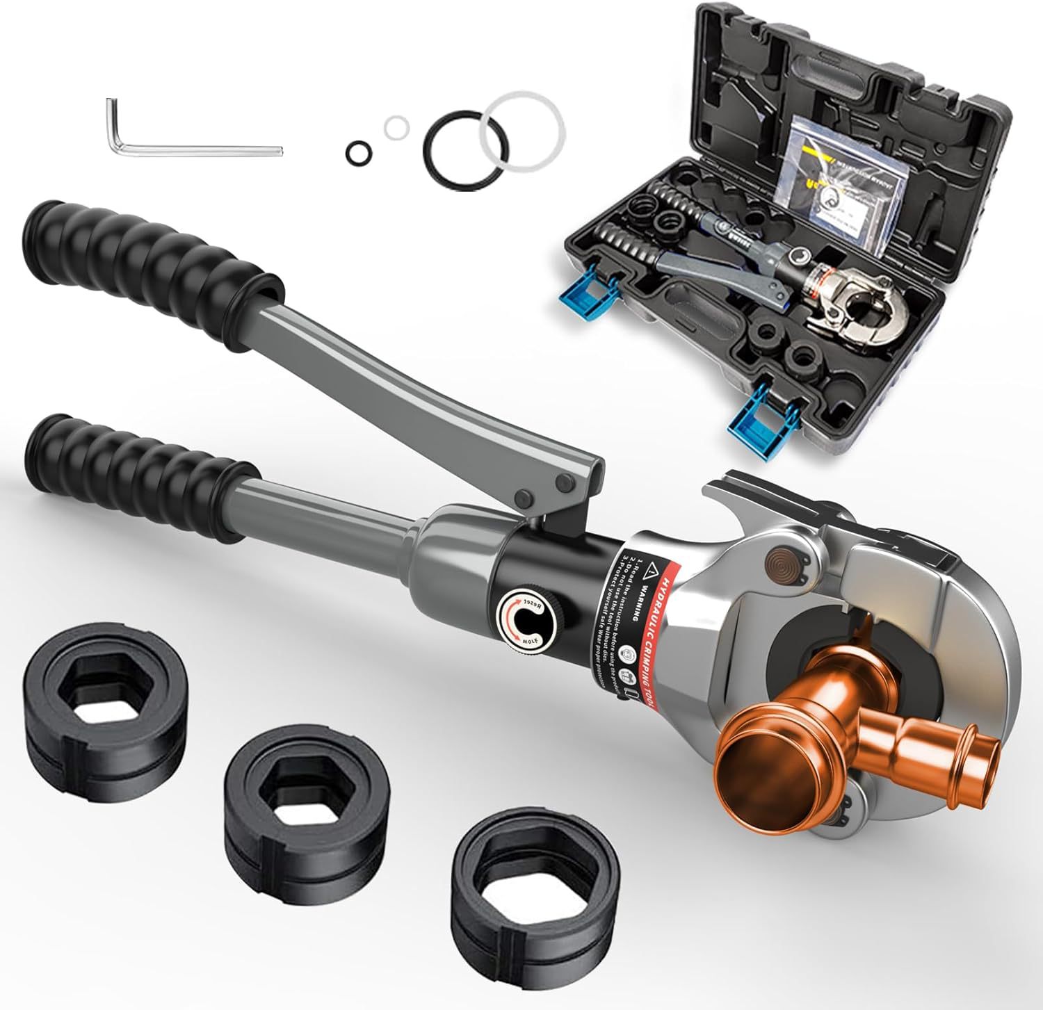 Hydraulic Crimping Tool, Copper Propress Tool with 1\/2"