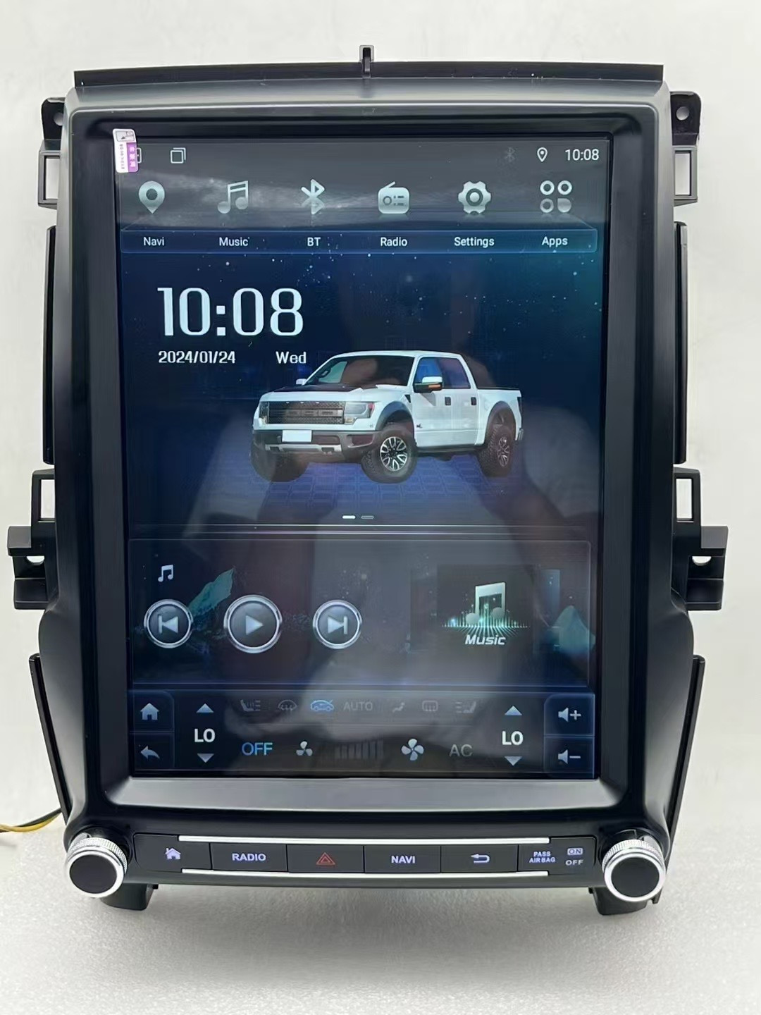Suitable for 16-21 Ford Everest F550 12.1inch Vertical Screen Android Navigation Car Smart Large Screen